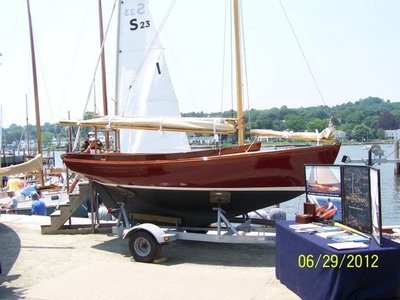This is a great looking day sailer built by a local East Coast company.  The attention to detail and finish is incredible!