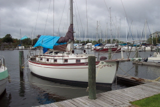 At the dock